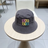 Loewe Fashion Embroidered Logo Casual Fisherman's Hat 55-58 CM