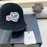 Moncler New Versatile Knitted Wool Bucket Fishing Hat Foldable Basin Hat