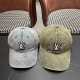Louis Vuitton Retro Embroidered Logo Duck Tongue Hat Couple Versatile Baseball Hat