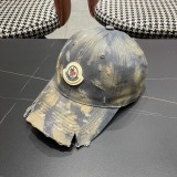 Moncler Personalized Graffiti Baseball Hat Couple Versatile Duck Tongue Hat