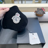 Moncler New Versatile Knitted Wool Bucket Fishing Hat Foldable Basin Hat