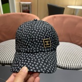 Chanel Classic Full Logo Duck Tongue Hat Couple Versatile Baseball Hat