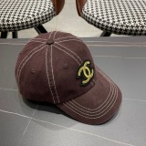 Chanel Classic Embroidered Logo Baseball Cap Couples Unisex Sun Hat