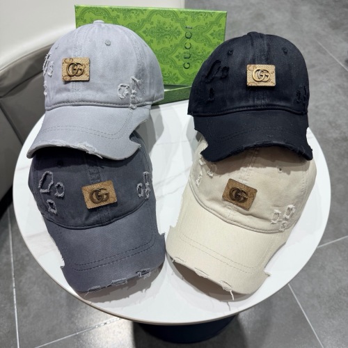 Gucci Fashion Retro Versatile Duck Tongue Hat Couple Casual Baseball Hat