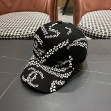 Chanel Retro Cowboy Baseball Hat Couple Versatile Duck Tongue Hat