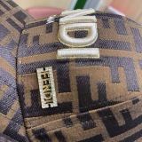 Fendi Classic Embroidered Logo Baseball Hat Couple Versatile Sunshade Duck Tongue Hat