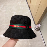 Gucci Classic Logo Printed Fisherman's Hat Couple Versatile Sunshade Hat