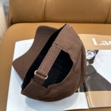 Prada Classic Triangle Logo Baseball Hat Unisex Versatile Sunshade Duck Tongue Hat