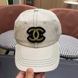Chanel Classic Embroidered Logo Baseball Cap Couples Unisex Sun Hat