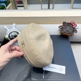 Chanel Fashion Elegant Beret Octagonal Retro Hat
