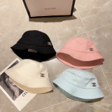 Chanel Fashion Little Fragrant Fisherman's Hat Unisex Versatile Sunshade Hat
