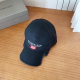Balenciaga Classic Embroidered Baseball Hat Couple's Versatile Duck Tongue Hat