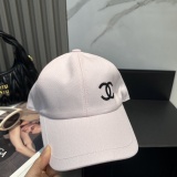Chanel Fashion Embroidered Logo Double Sided Baseball Hat Couple Versatile Duck Tongue Hat
