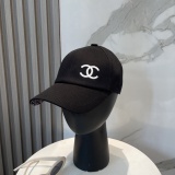 Chanel Fashion Embroidered Logo Double Sided Baseball Hat Couple Versatile Duck Tongue Hat