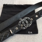 Chanel Fashion CC Versatile Sheepskin Belt 30MM
