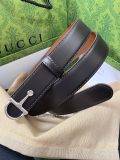 Gucci Fashion Versatile Double Sided Belt 30MM