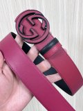Gucci Fashion Versatile Interlocking Double G Belt 40MM