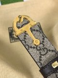 Gucci Fashion Versatile Double sided Leather Belt 30MM