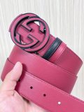 Gucci Fashion Versatile Interlocking Double G Belt 40MM