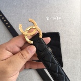 Chanel Fashion CC Versatile Sheepskin Belt 30MM