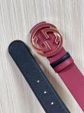 Gucci Fashion Versatile Interlocking Double G Belt 40MM