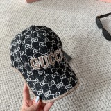 Gucci Classic Embroidered Logo Baseball Hat Couple Versatile Duck Tongue Hat