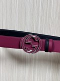 Gucci Fashion Versatile Interlocking Double G Belt 40MM