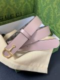 Gucci Fashion Versatile Double Sided Leather Belt 30MM