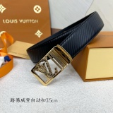 Louis Vuitton Classic Fashion Versatile Leather Belt 35MM