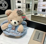 Balenciaga Fashion Bear Bag Pendant Keychain