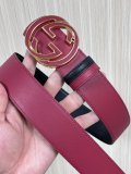 Gucci Fashion Versatile Interlocking Double G Belt 40MM