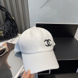 Chanel Fashion Embroidered Logo Double Sided Baseball Hat Couple Versatile Duck Tongue Hat