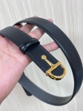 Gucci Fashion Versatile Double Sided Belt 30MM