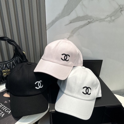 Chanel Fashion Embroidered Logo Double Sided Baseball Hat Couple Versatile Duck Tongue Hat