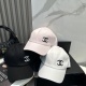Chanel Fashion Embroidered Logo Double Sided Baseball Hat Couple Versatile Duck Tongue Hat