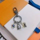 Louis Vuitton Vintage Versatile Bag Pendant Keychain