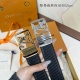 Louis Vuitton Classic Fashion Versatile Leather Belt 35MM