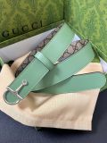 Gucci Fashion Versatile Double sided Leather Belt 30MM