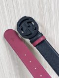 Gucci Fashion Versatile Interlocking Double G Belt 40MM