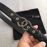 Chanel Fashion CC Versatile Sheepskin Belt 30MM