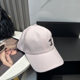 Chanel Fashion Embroidered Logo Double Sided Baseball Hat Couple Versatile Duck Tongue Hat