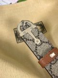 Gucci Fashion Versatile Double sided Leather Belt 30MM
