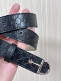 Gucci Fashion Versatile Double Sided Leather Belt 30MM