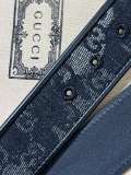 Gucci Retro Camouflage Double G Canvas Belt 40MM