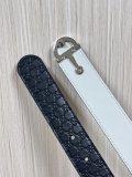 Gucci Fashion Versatile Double Sided Leather Belt 30MM
