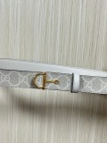 Gucci Fashion Versatile Double sided Leather Belt 30MM
