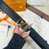 Louis Vuitton Classic Fashion Versatile Leather Belt 35MM