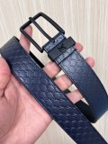 Louis Vuitton Fashion Versatile Leather Belt 35MM