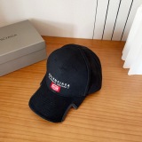 Balenciaga Classic Embroidered Baseball Hat Couple's Versatile Duck Tongue Hat