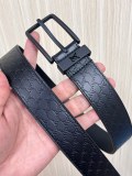 Louis Vuitton Fashion Versatile Leather Belt 35MM